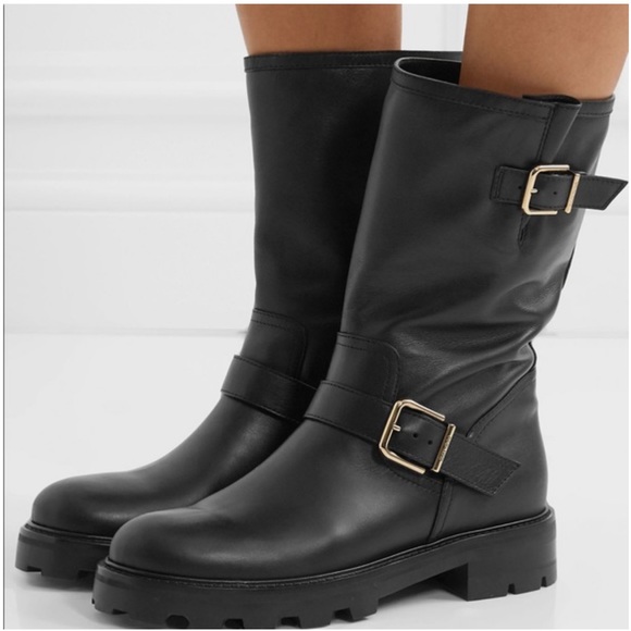 Jimmy Choo | Shoes | Nwt Jimmy Choo Biker Ii Leather Boots